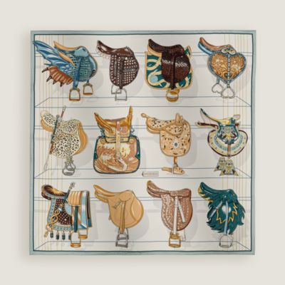 Tous en Selle scarf 90 | Hermès USA